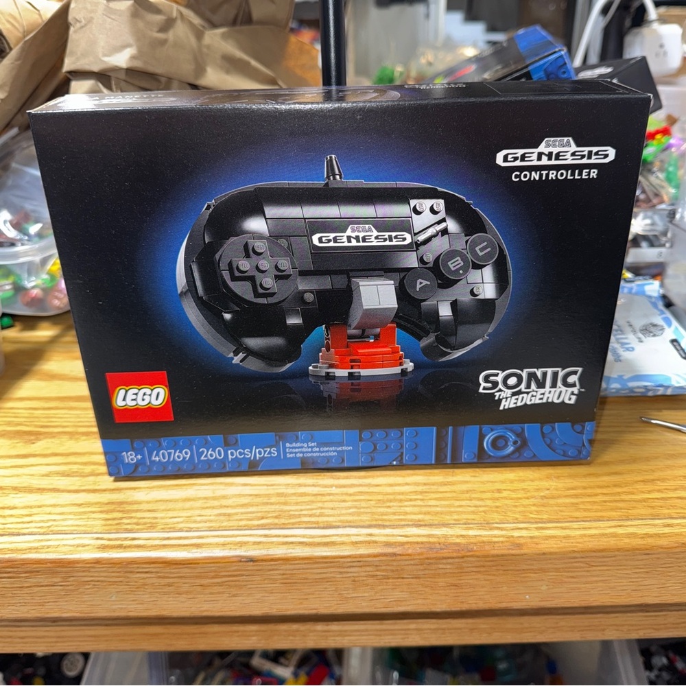 LEGO #40769 SEGA Genesis Controller GWP– Sonic Hedgehog New in Box Free Shipping